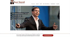 Desktop Screenshot of kurtsteindl.com